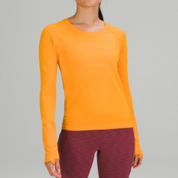 Lululemon Swiftly Tech Long Sleeve 2.0 Race Length, Size 14 - Picture 1 of 7